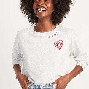 NWT OLD NAVY Long Sleeve Graphic T-shirt XXL